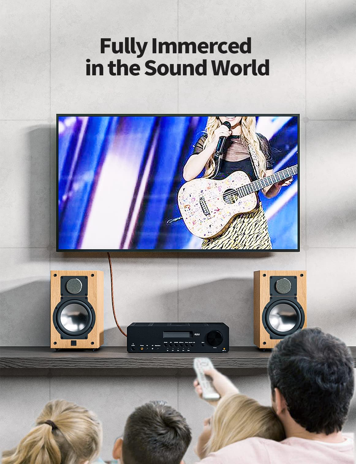 EMK Digital Coaxial Audio Cable - Subwoofer Cable RCA to RCA - Dual Shielded - Gold-Plated - Orange (5Ft/1.5Meters) - Image 5