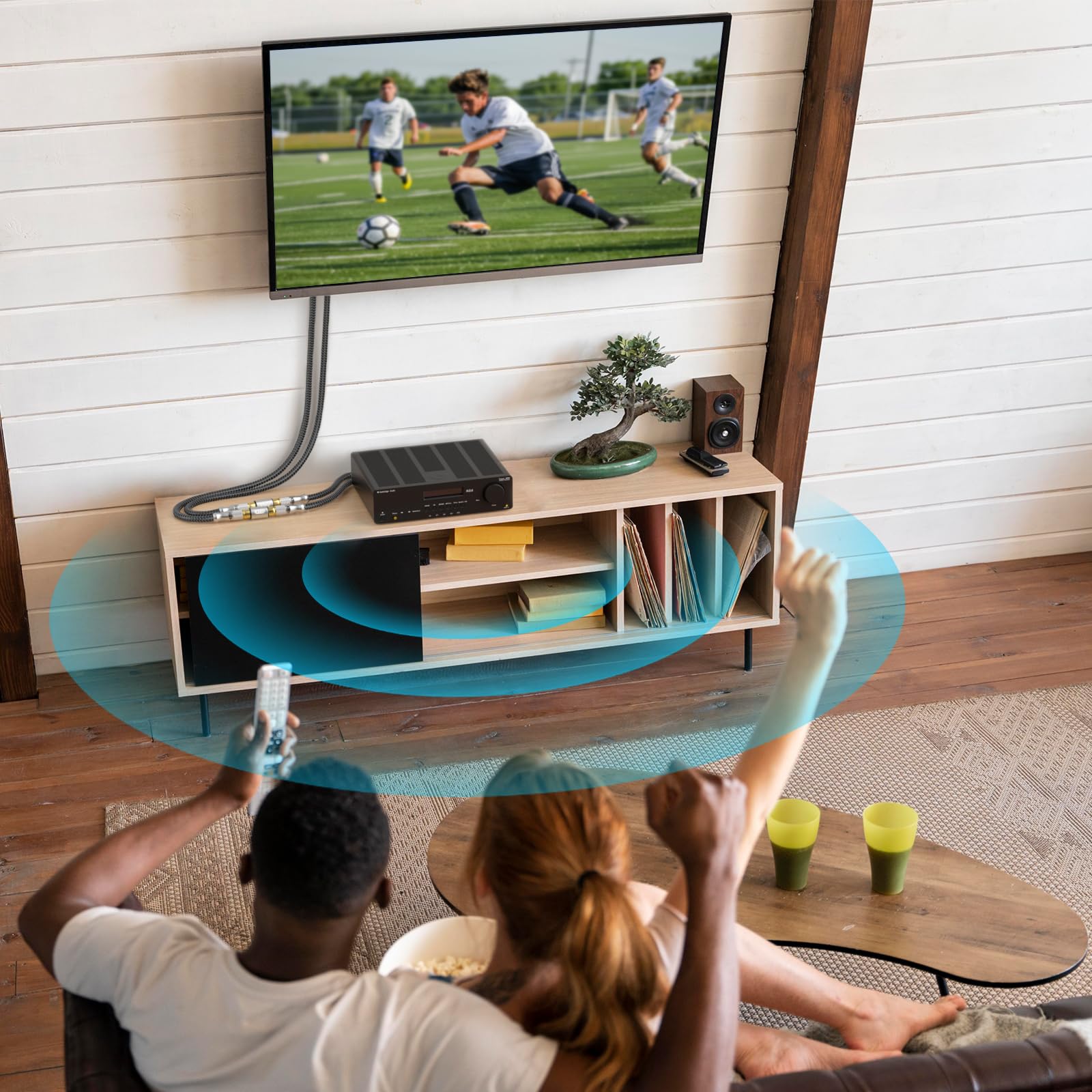 EMK RCA Coupler, 2-Pack Gold Plated RCA Male to Male Connector Adapter - for Audio Video AV Extension, Stereo, Home Theater, Speaker, TV, Amplifier - Image 6